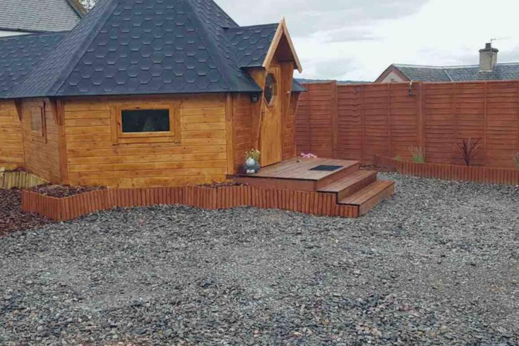 Unique Luxury Cabin Inverness Exterior photo